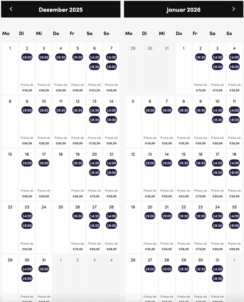 Tickets MJ Michael Jackson Musical
